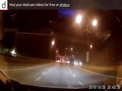 Crazy Accident Caught on Dashcam!