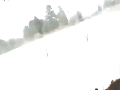 Sand storm out of nowhere