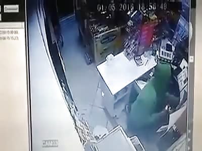 Too busy looting but he gets a nice surprise.