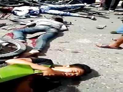 One Man Dead and Two in Agony 