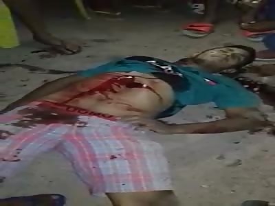 Friends Cry Over Murdered Man