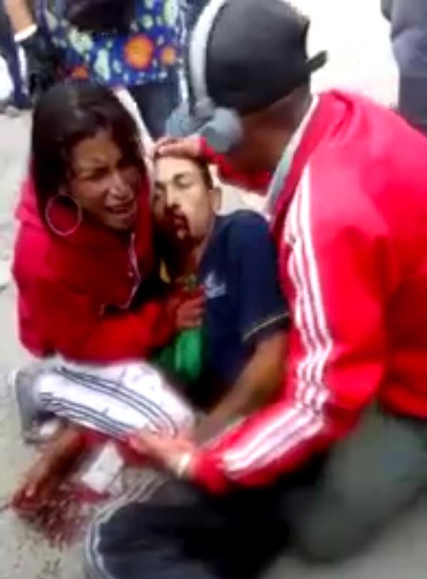 Youth Dying in the Street After Getting Fatally Stabbed by Bus Driver