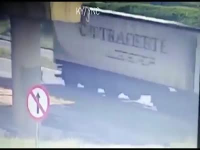 Pedestrian and Biker Both Instantly Killed