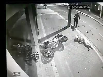 Biker Should Have Paid More Attention......