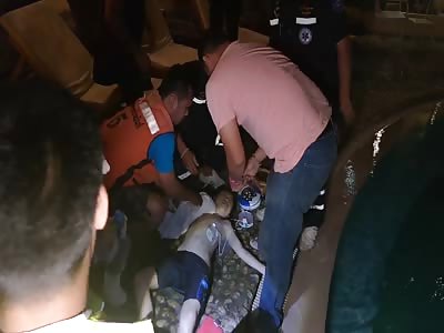 Devastated Mother Cries After Kid Drowned in Hotel Pool in South Pattaya, Thailand