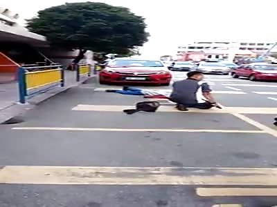 dead for assaulting the law