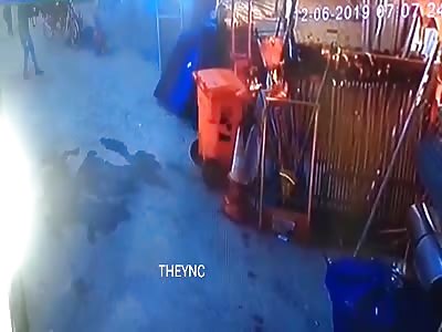 Machine Gun Execution of an EX Cop