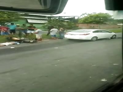 Bad day to ride a motorcycle