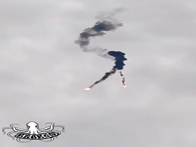  Aftermath of the downed helicopter