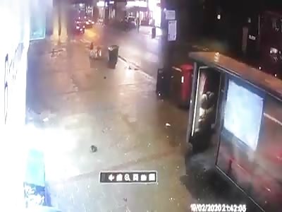 Woman hit by car at high speed