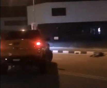 Man On The Roadside Killed by Pickup Truck