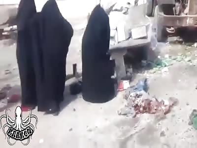 Missile bombing of the city of Idlib