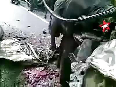 Shocking accident
