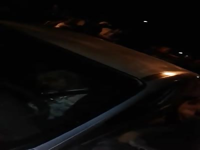 Man executed inside his car