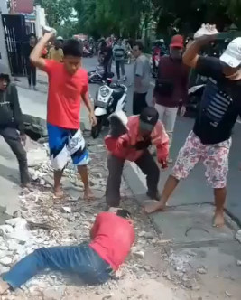 Beaten to a Bloody Pulp for Stealing