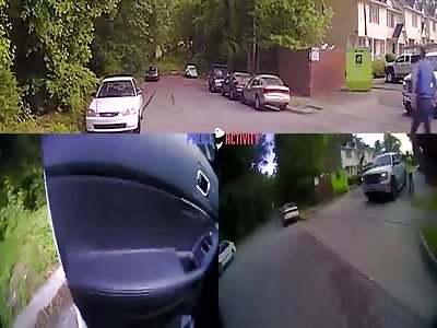 Raleigh Police Bodycam Video From Shooting Of Officer & Armed Robbery 