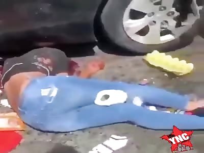 Driver Ran Over Group of Hot Bitches