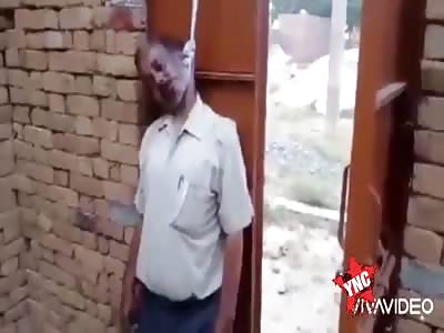 SP Dinesh Gupta leader is assassinated, hanged