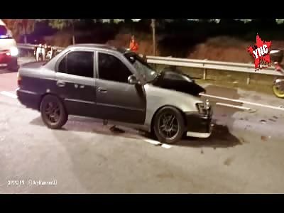 fatal accident, motorcyclist dies run over