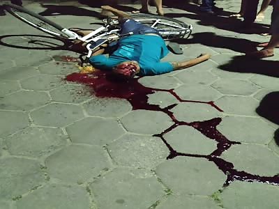 young man was shot dead