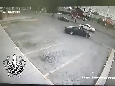 torreon coahuila, couple rammed by car