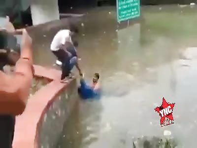 corpse of a man found in the water