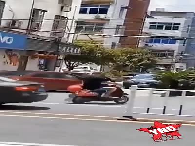 furious woman crushes her husband