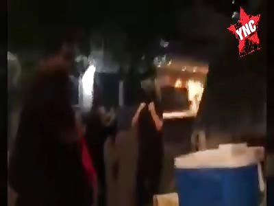 seriously injured protester