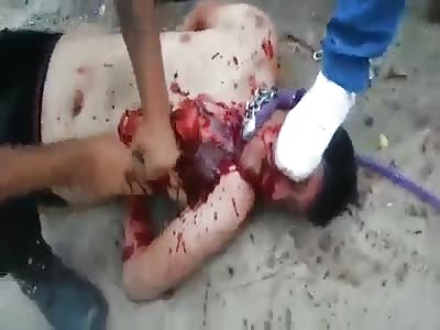 Brutal murder, cartel executes rival (clean video)