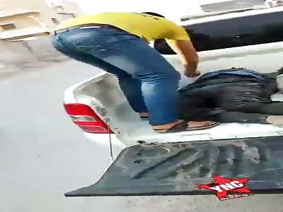 Two men on motorcycles die after colliding with a truck