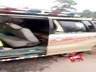 Brutally  killed, shot in the head.