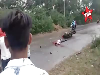 Victim of fatal accident.