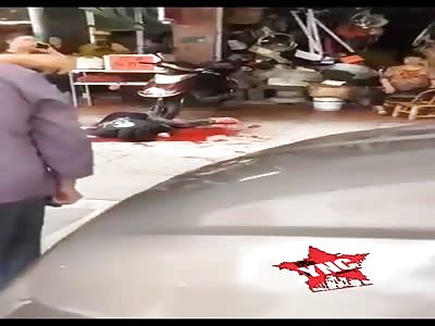 Murdered man stabbed