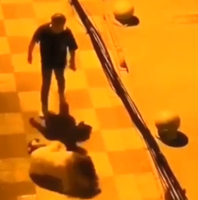 Chinese Man Beats The Shit Out Of GF