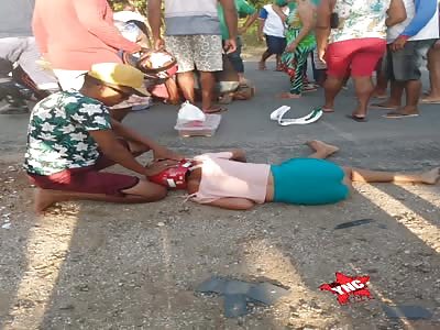 Motorcycle accident, fatal victims.