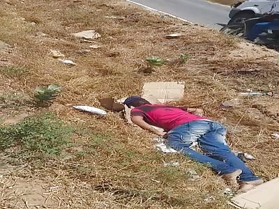 Man shot in the head.