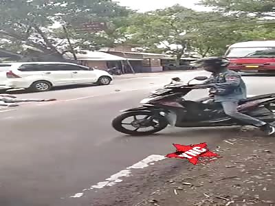 Man victim of serious road accident