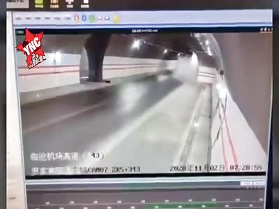 Serious accident, at high speed