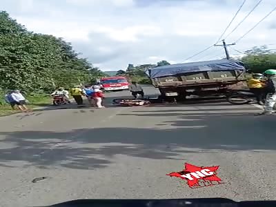 Grandpa, it was not a good day to go out on a motorcycle