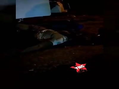 Man dies after colliding with bus