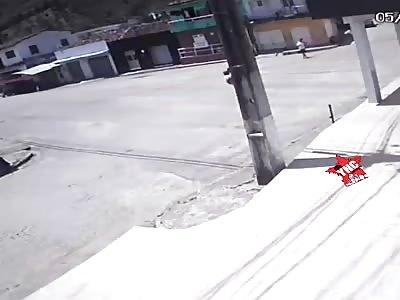 Man dead Shot (two angles and sequels)