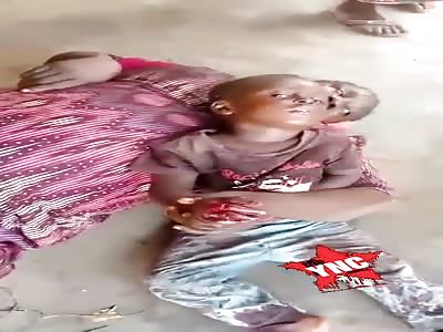 Mother and son seriously injured