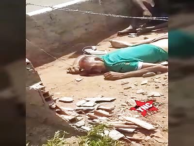 Old man dies in accident on moto