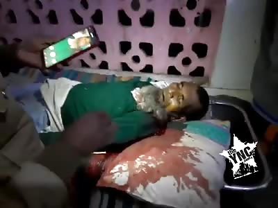 Damn, the old man was killed