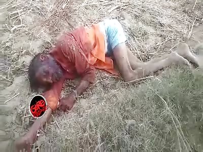 Vicious murder by cutting the throat of a temple mahant in the Bulands