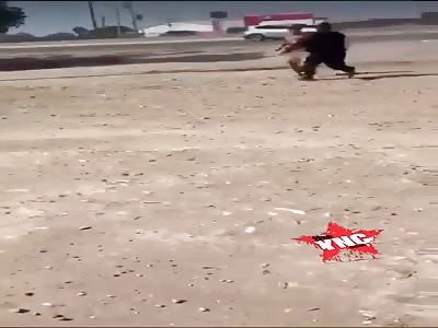 Final destination, chased by the police and run over