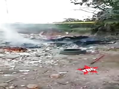 Very crispy bbq meat