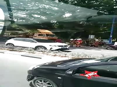 Man is crushed to death