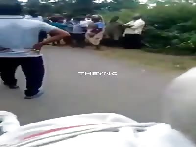 Killed with a throat cut