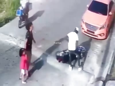 Asshole gets instant karma